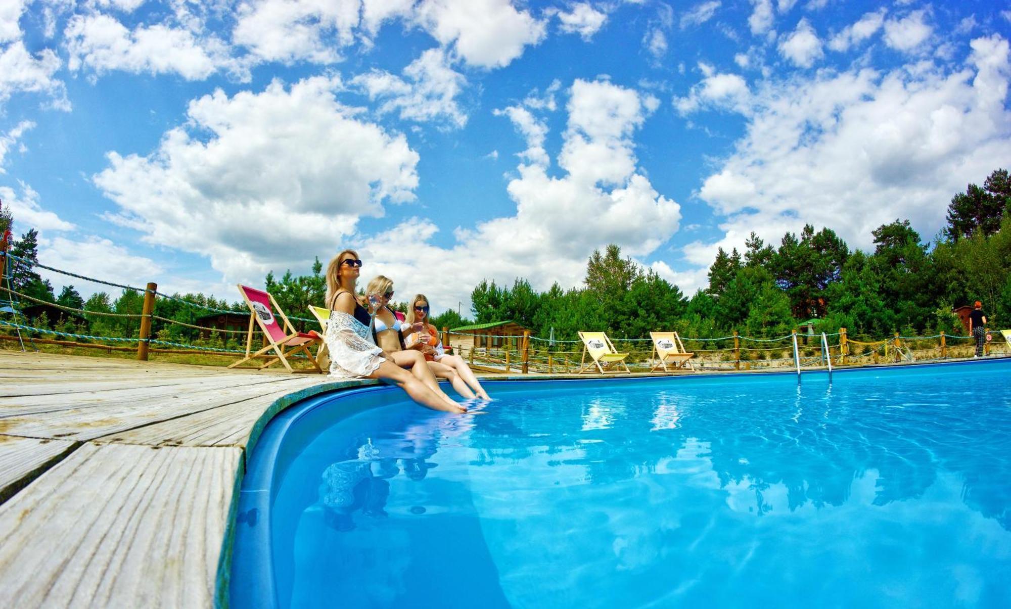 Villa Osrodek Wypoczynkowy Mamczur Pizuny Lukawica Exterior foto